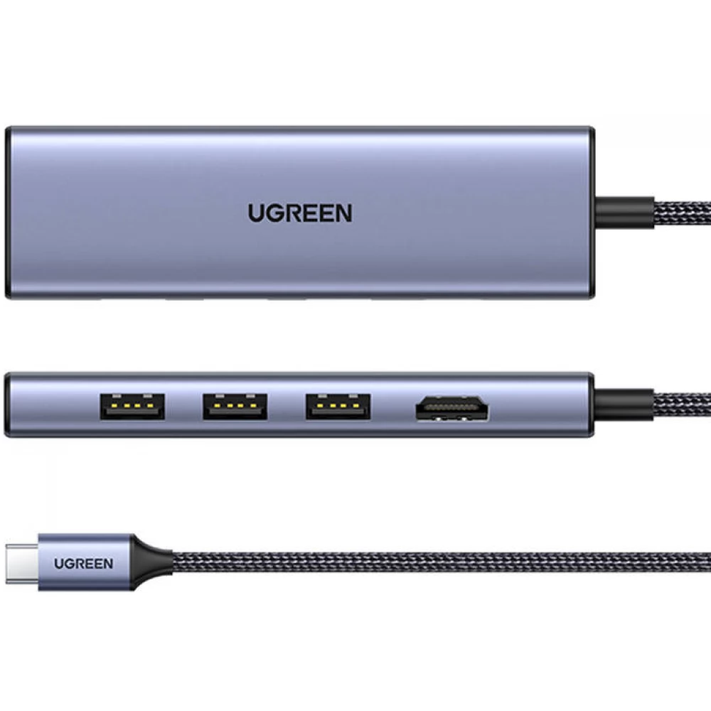 UGREEN CM511 5 az 1-ben adapter USB-C v2