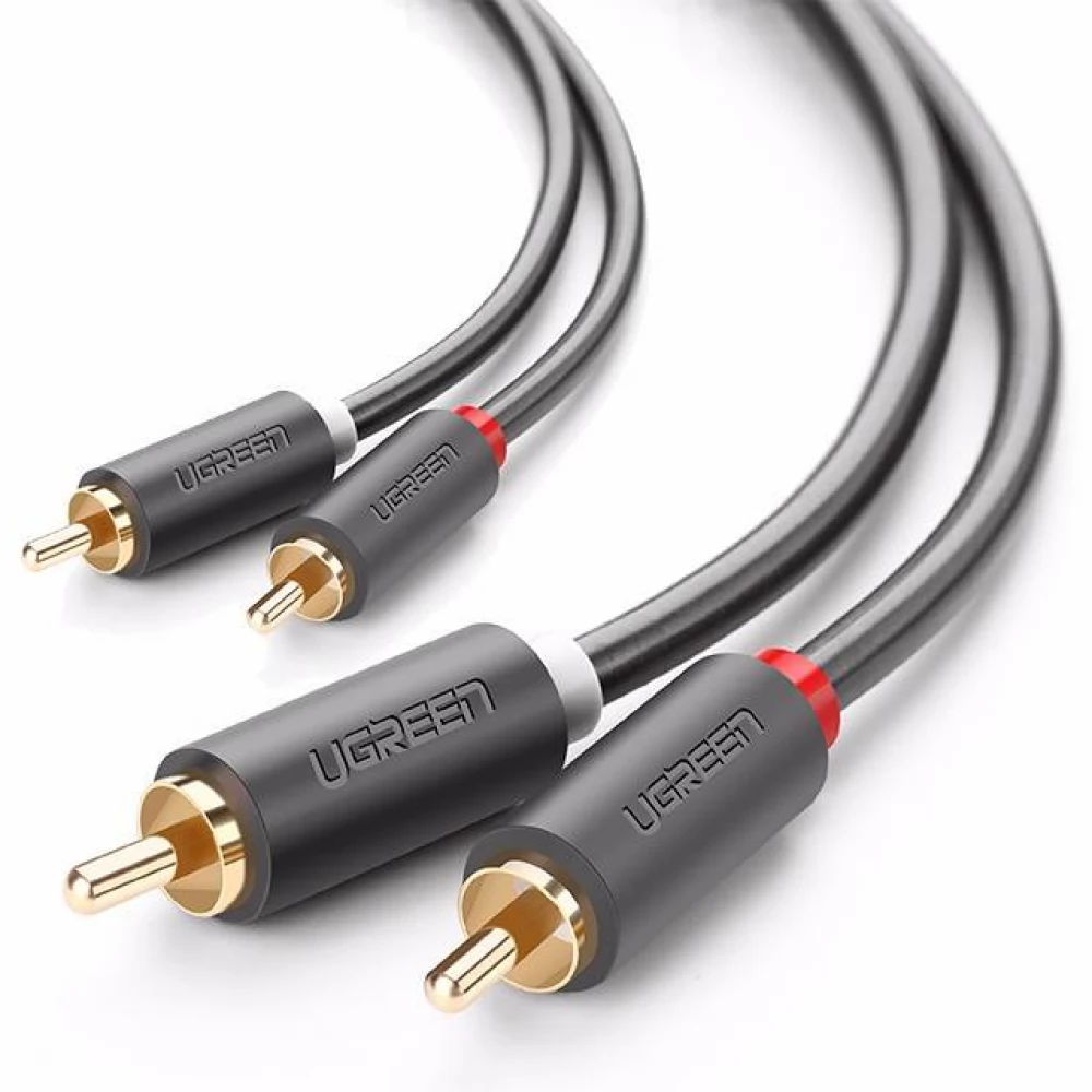 UGREEN RCA Összekötő Fekete 2m 10518