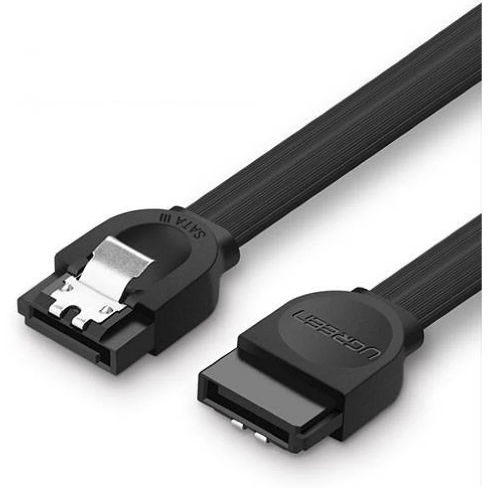 UGREEN SATA Összekötő Fekete 50cm 30796