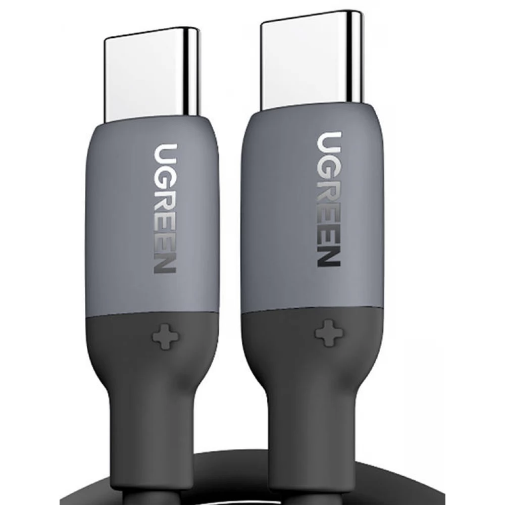 UGREEN USB 2.0 Type C Összekötő Fekete 1m 15283
