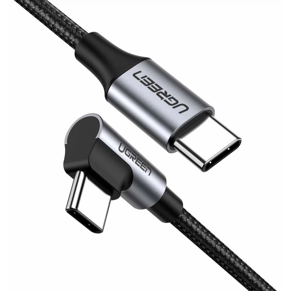 UGREEN USB 2.0 Type C Összekötő Fekete 2m 50125B
