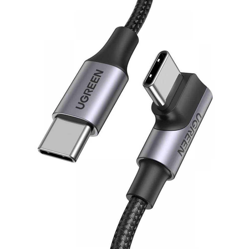 UGREEN USB 2.0 Type C Összekötő Fekete 2m 70645B