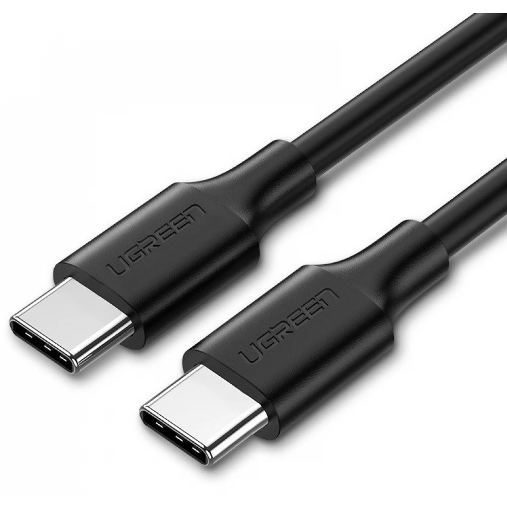 UGREEN USB 2.0 Type C Összekötő Fekete 3m 60788