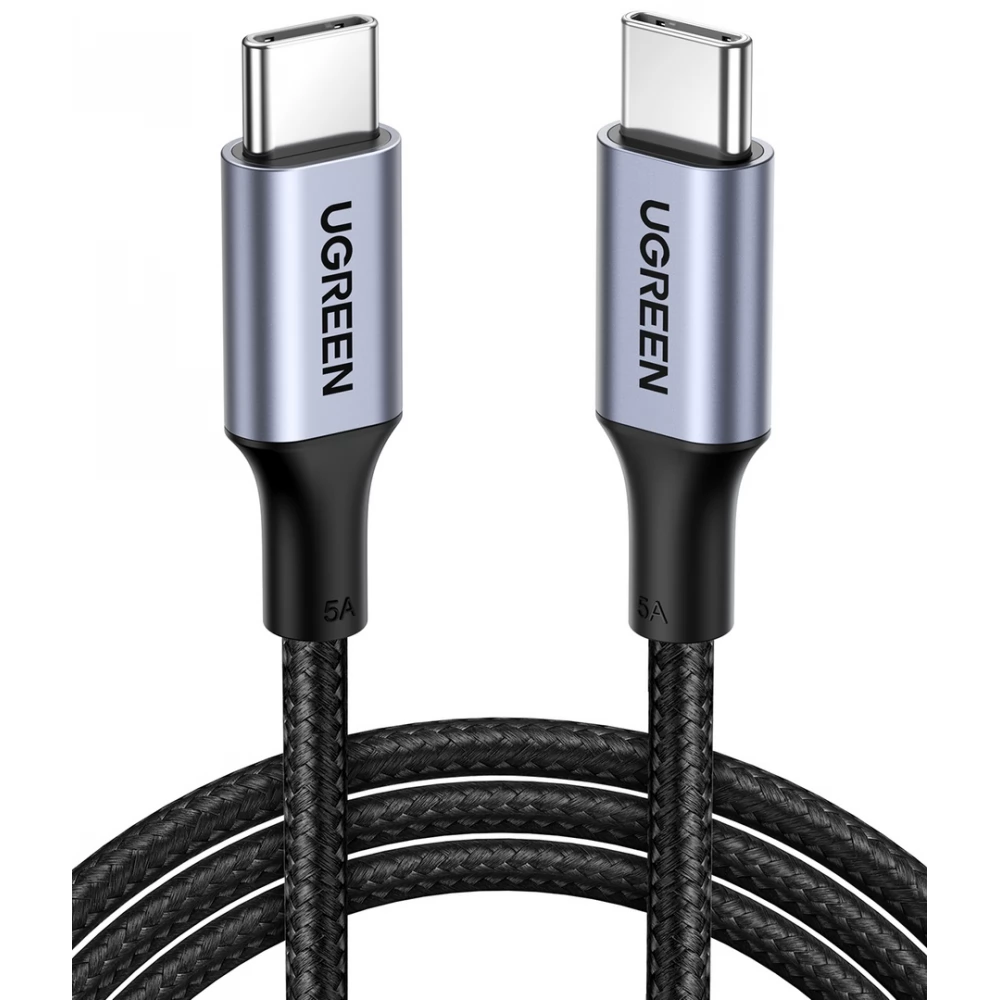 UGREEN USB 2.0 Type C Összekötő Fekete 3m 90120B