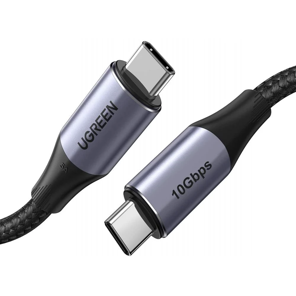 UGREEN USB 3.0 Type C Összekötő Fekete 1m 80150