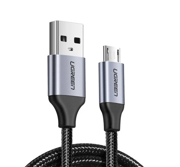UGREEN USB / microUSB töltő- és adatkábel 025m fekete