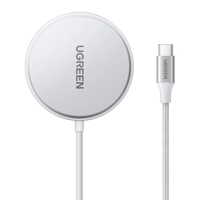 UGREEN W703 Vezeték nélküli MagSafe töltőpad 15W fehér