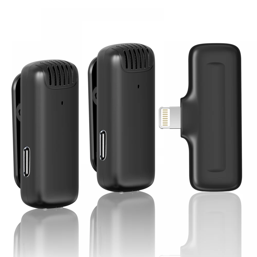 ULANZI J12 Wireless Lavalier Microphone System Lightning