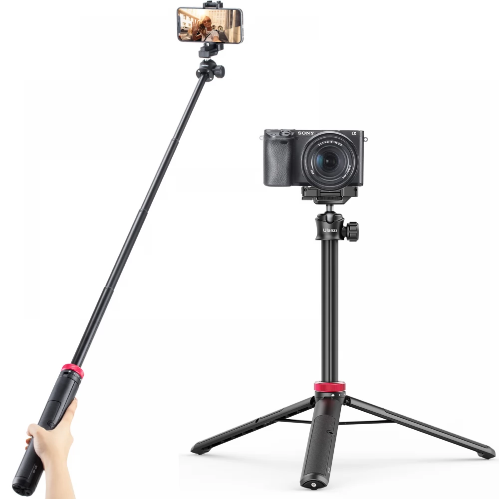 ULANZI MT-44 Extendable Vlog Tripod mini állvány fekete