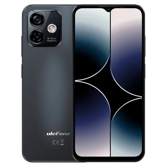 ULEFONE Note 16 Pro 4G 6.52" 8+512GB fekete