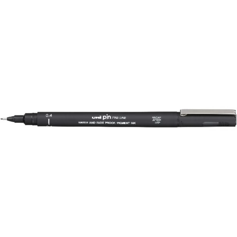UNI PIN 0.4 mm rajzmarker fekete