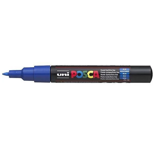 UNI Posca PC-1MR Dekormarker 0.7 mm metál kék
