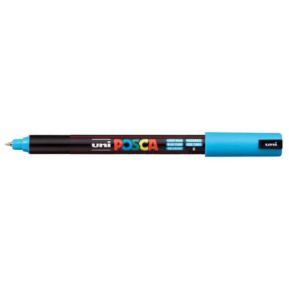 UNI Posca PC-1MR Dekormarker 0.7 mm világoskék