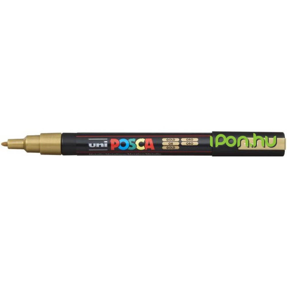UNI Posca PC-3M Dekormarker 0.9 - 1.3 mm arany