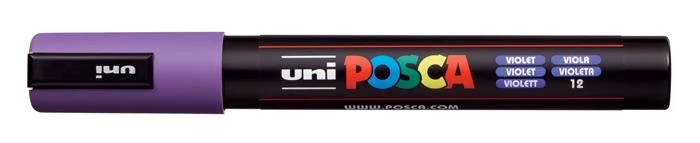 UNI Posca PC-5M Dekormarker 1.8-2.5 mm lila