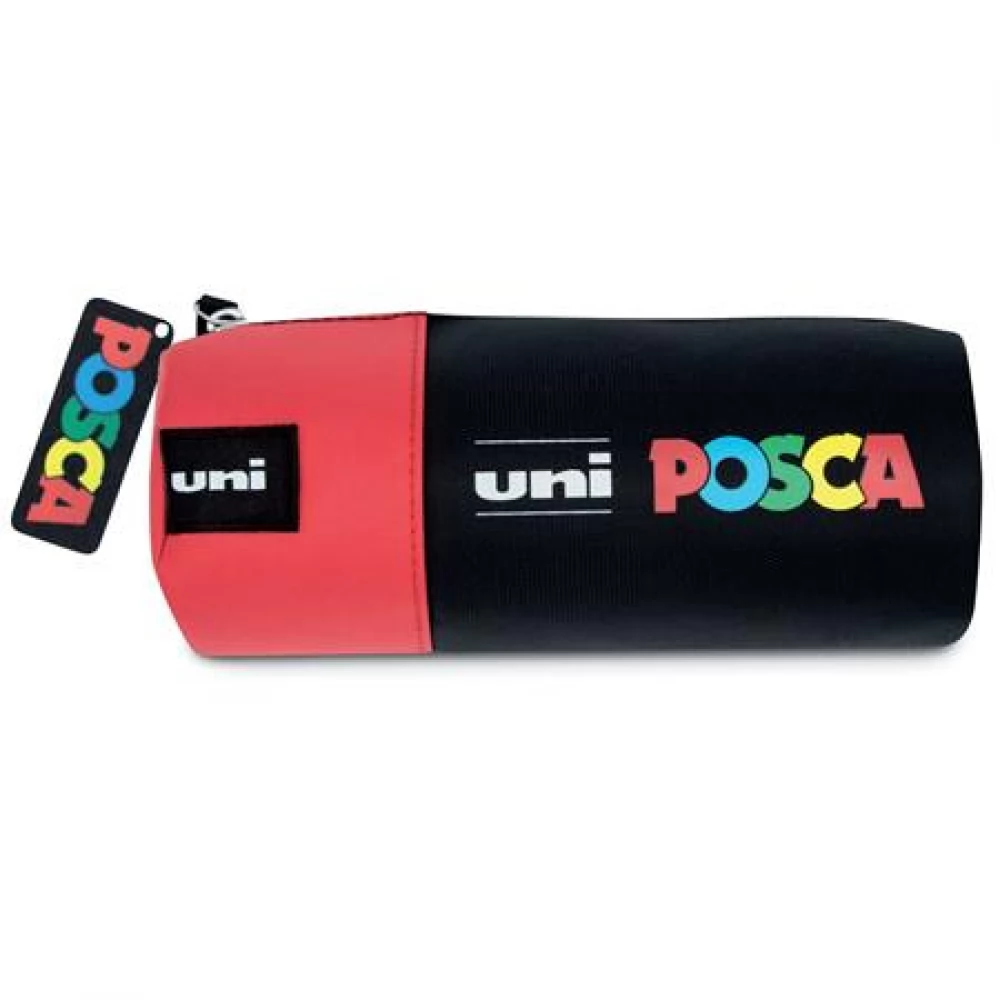 UNI Posca Tolltartó henger alakú piros