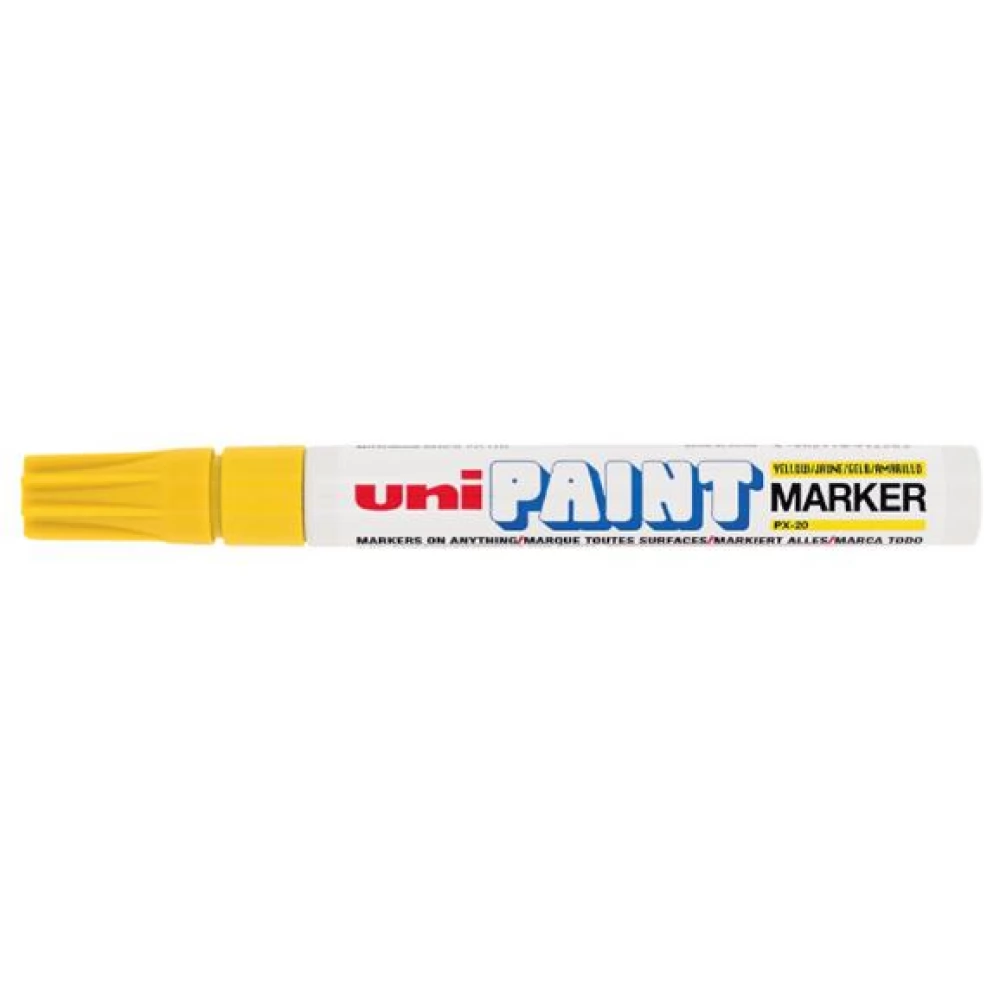 UNI PX-20 lakkmarker 2.2 - 2.8 mm sárga