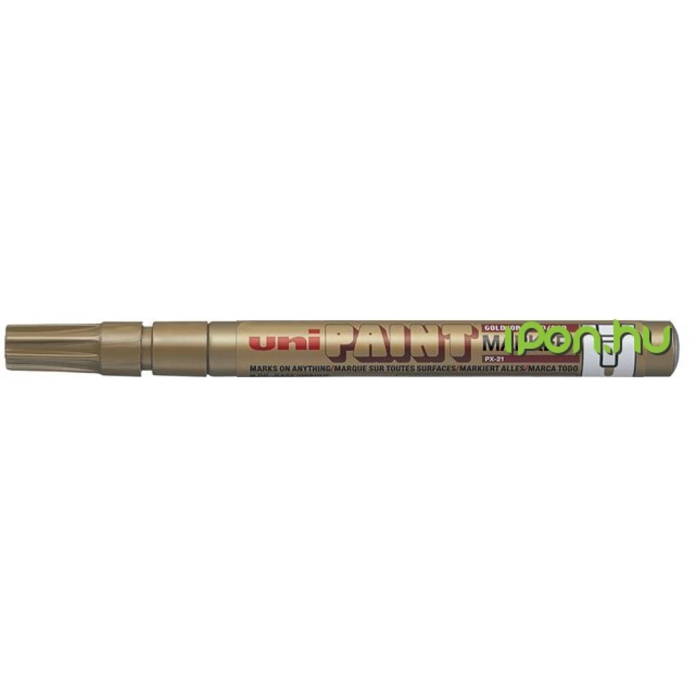 UNI PX-21 lakkmarker 0.8 - 1.2 mm arany