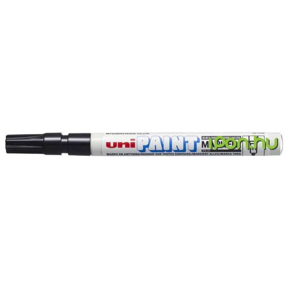 UNI PX-21 lakkmarker 0.8 - 1.2 mm fekete