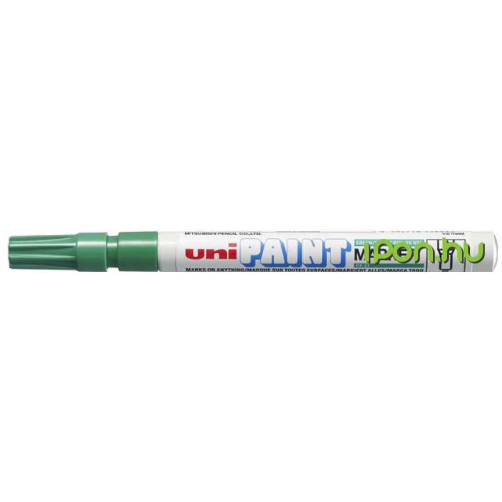 UNI PX-21 lakkmarker 0.8 - 1.2 mm zöld