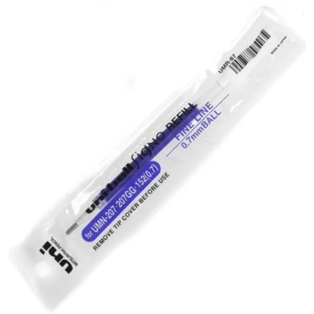 UNI UMR-87 zselés kék rollertoll betét