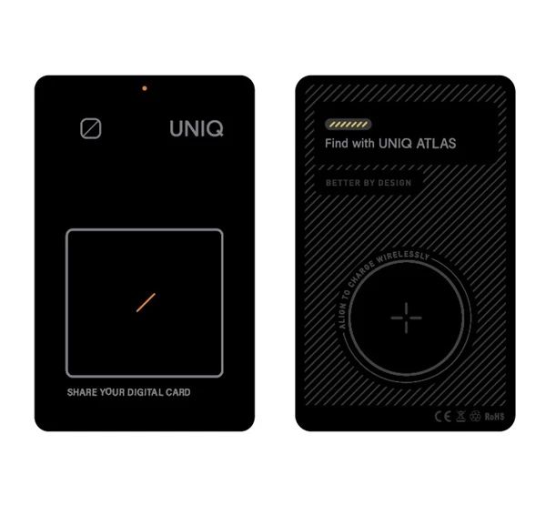 UNIQ Atlas NFC kompatibilis kártya olvasó grafit