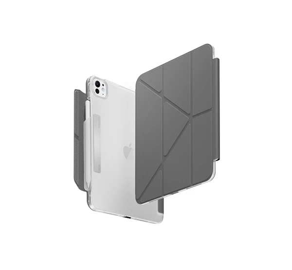 UNIQ Camden Click Apple iPad Pro 13" (2024) műanyag tok szürke
