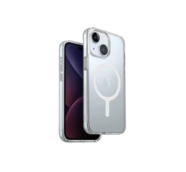 UNIQ Lifepro Xtreme Apple iPhone 15 Plus Magsafe Szilikon tok matt-átlátszó