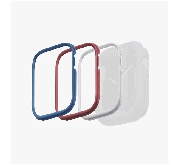 UNIQ Moduo Apple Watch 41mm/40mm 3db keret kék piros fehér