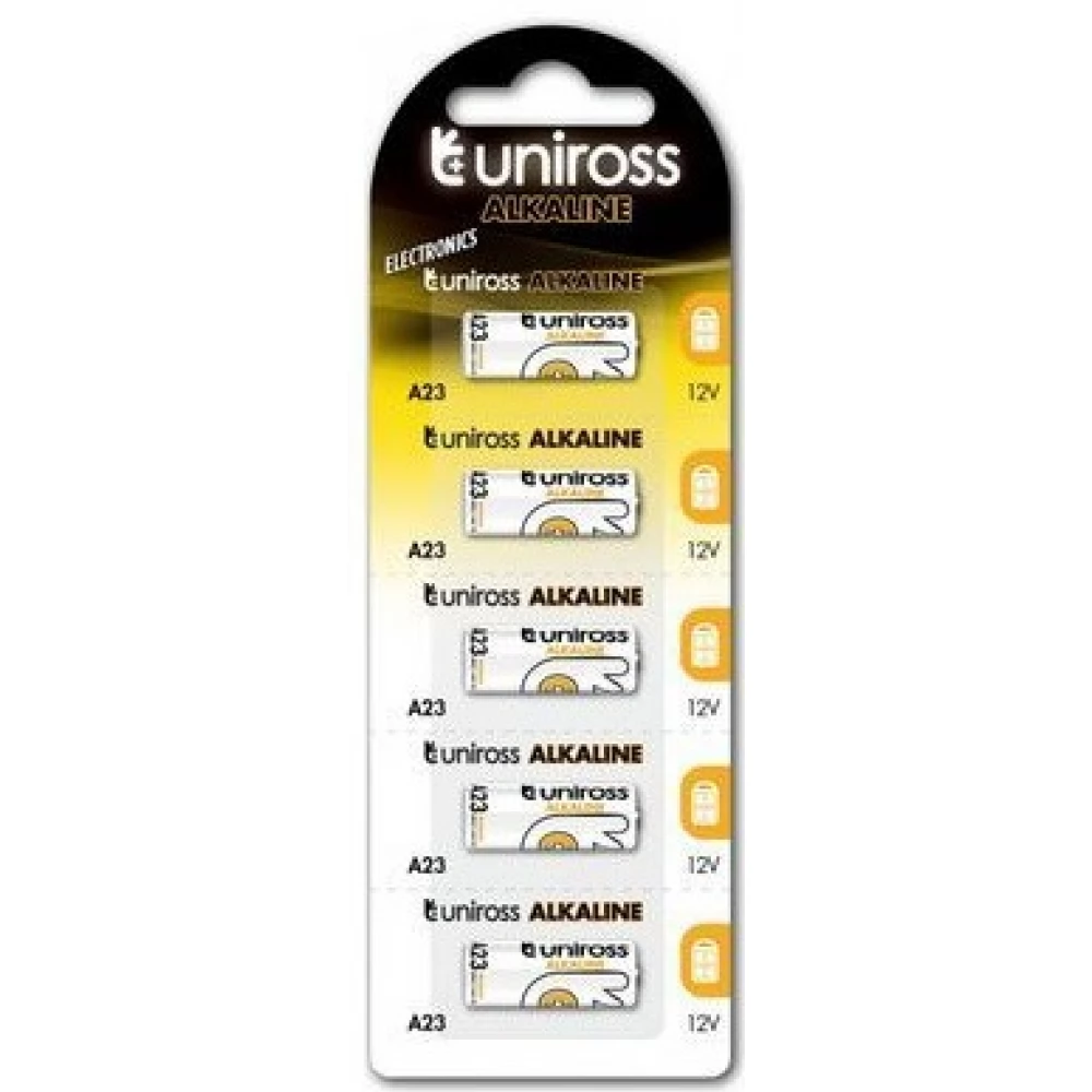 UNIROSS A23/23A 12V alkáli elem 5db