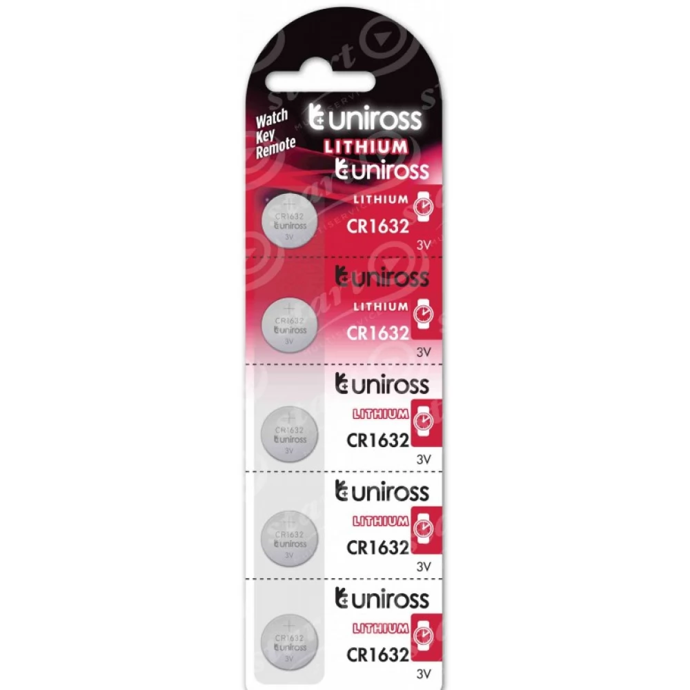 UNIROSS CR1632 3V lithium gombelem (CR) 5db