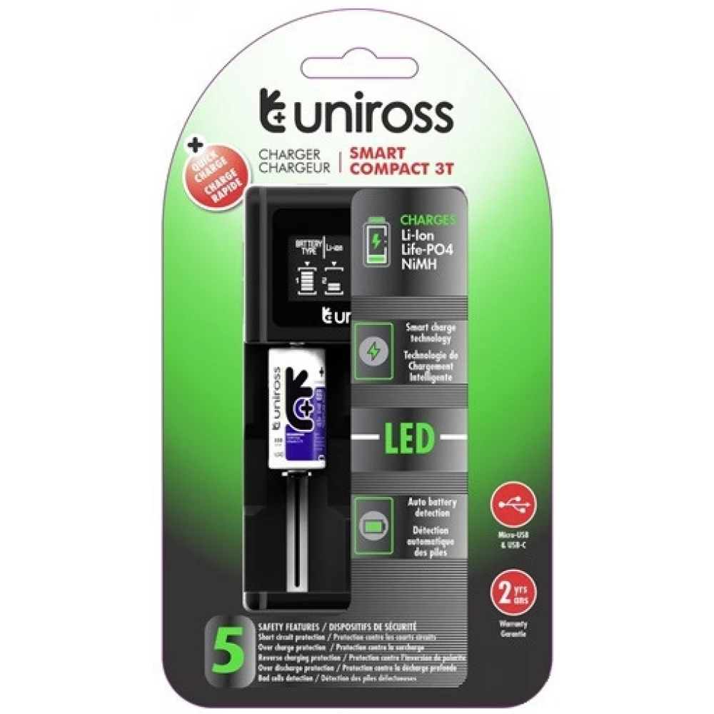 UNIROSS Smart Compact 3T töltő