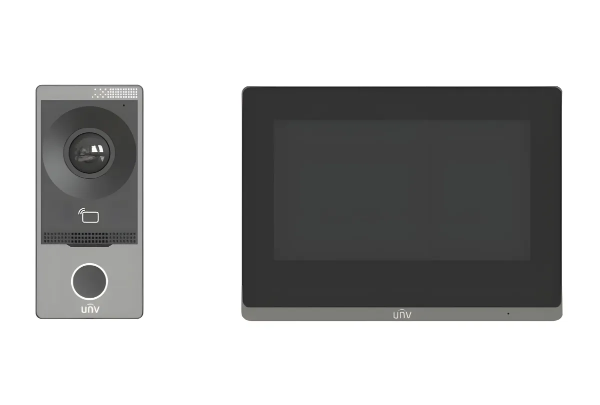 UNIVIEW KIT/201S/372S 1 lakásos kaputelefon KIT