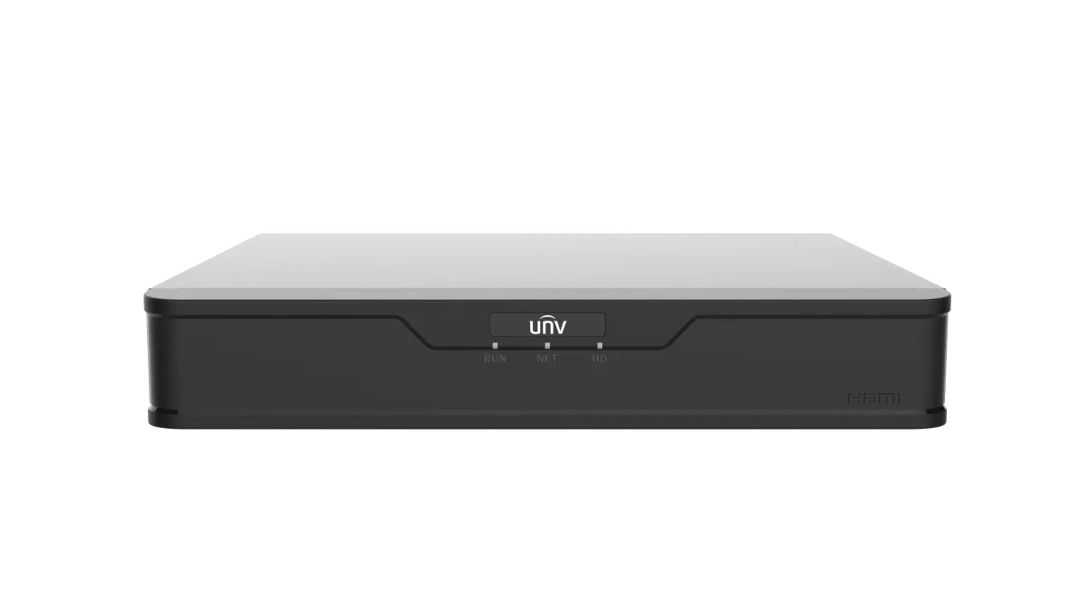 UNIVIEW NVR301-08B-IQ 8 csatornás NVR 1 db HDD hellyel (B-IQ)