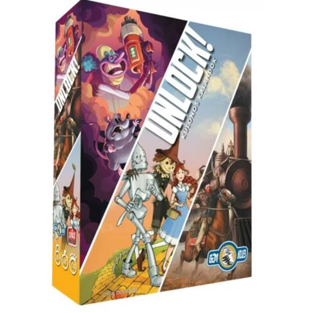 Unlock 3 – Különös kalandok társasjáték