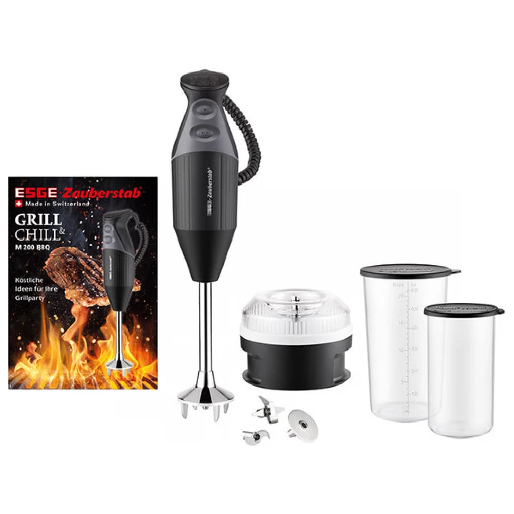 UNOLD 98215 M 200 BBQ ESGE-Zauberstab Botmixer 200W fekete