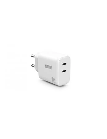 URBAN FACTORY POWEE: GaN 65W USB-C Universal power supply fehér