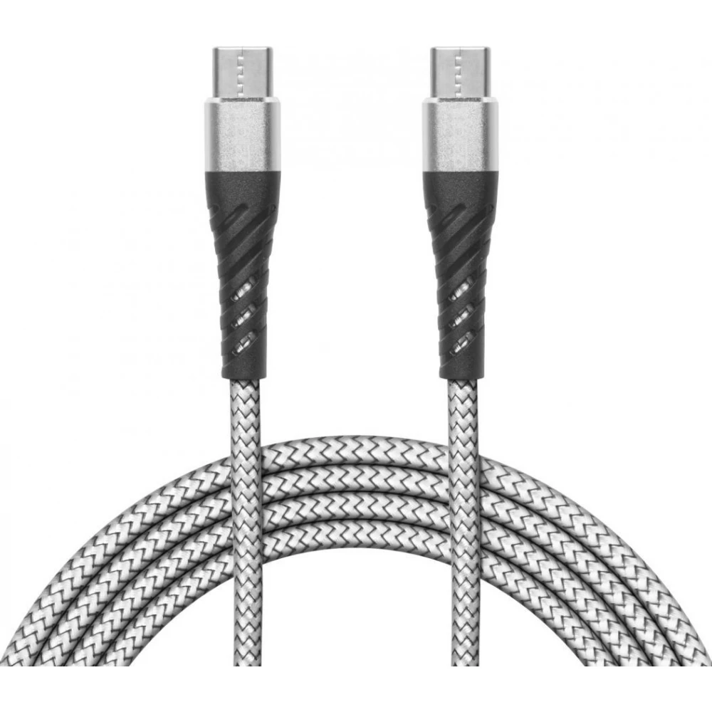 USB 2.0 Type C Összekötő Fehér 1m 55435-1