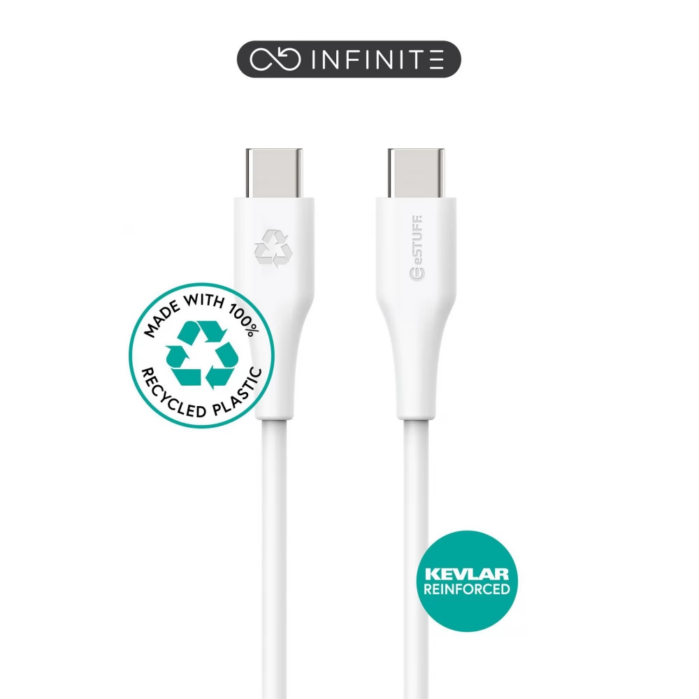 USB 2.0 Type C Összekötő Fehér 2m ES604270