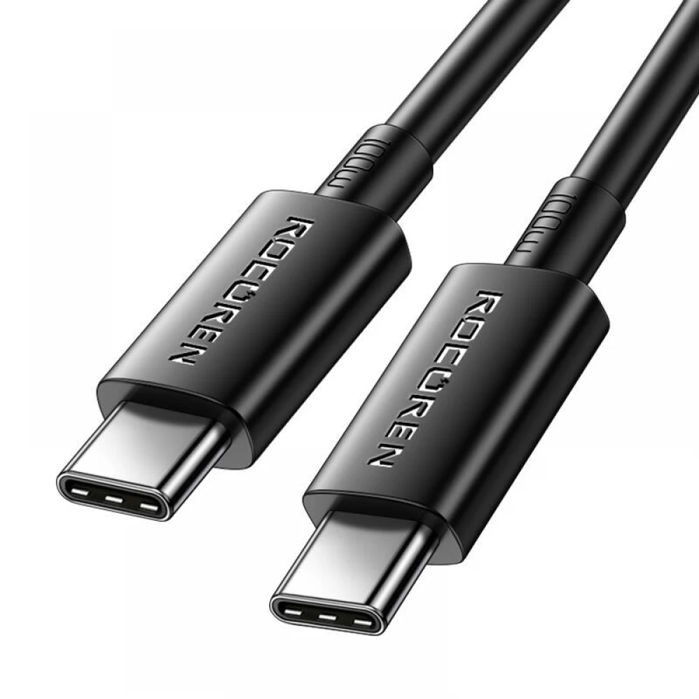 USB 2.0 Type C Összekötő Fekete 1m RCCXTT1-JY01