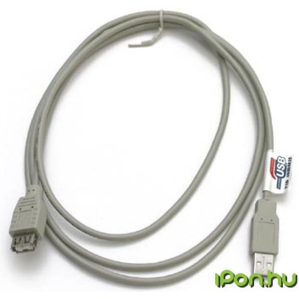 USB Hosszabbító Szürke 1.8m CABLE-143HS