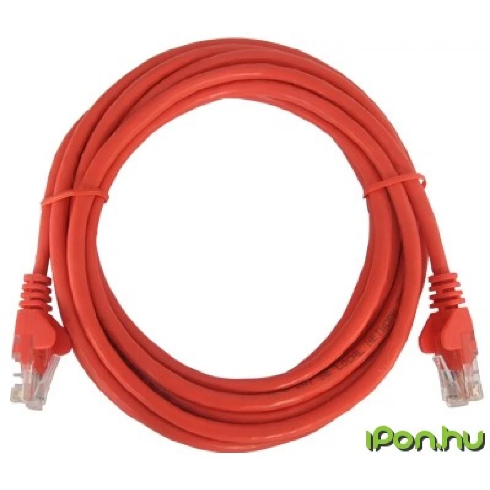 UTP Összekötő Piros 50cm XUTPSZ05PIROS