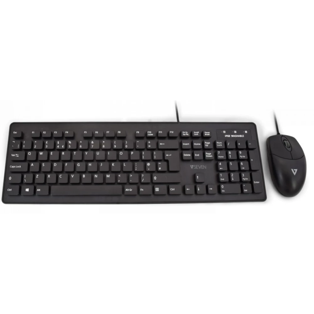 V7 CKU700 Mosható combo Német fekete