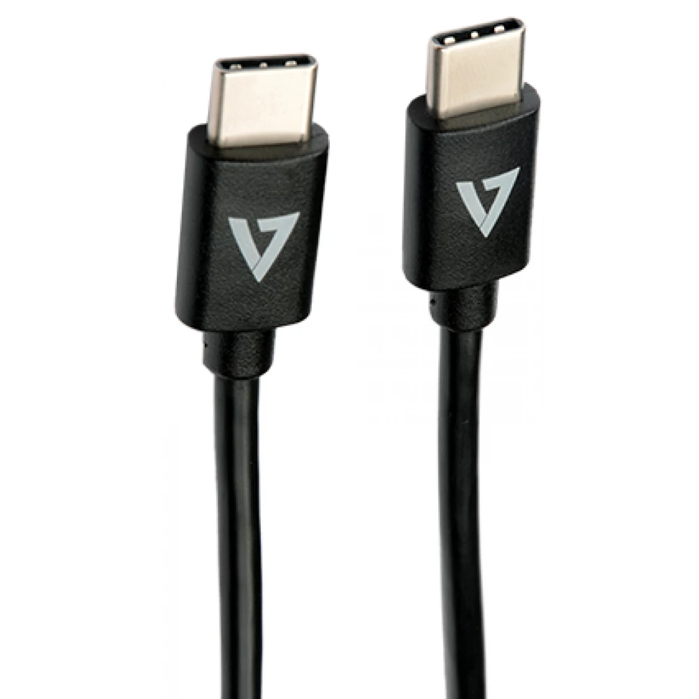 V7 USB 2.0 Type C Összekötő Fekete 1m V7USB2C-1M
