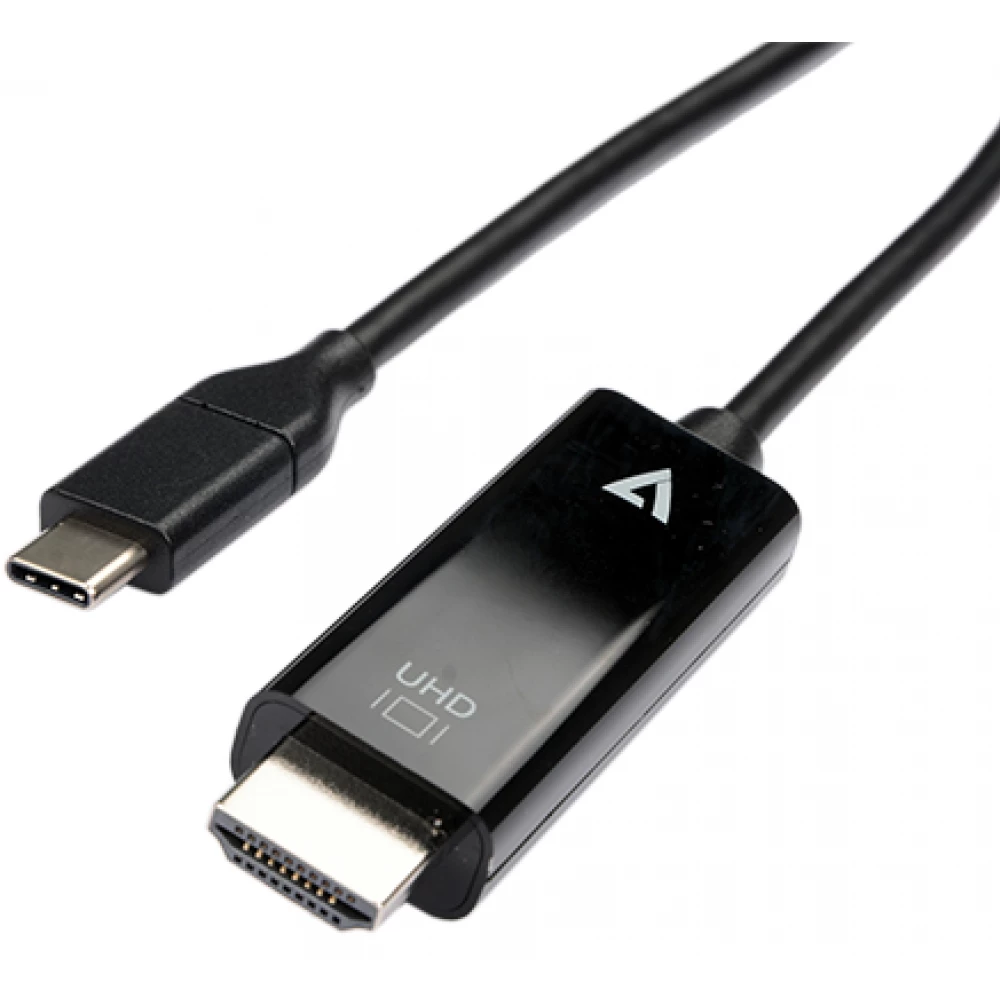 V7 USB 3.0 Type C HDMI 2.0 Átalakító Fekete 2m V7UCHDMI-2M