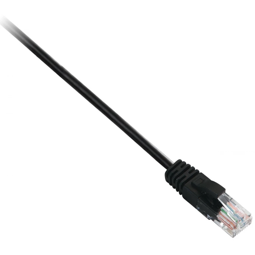 V7 UTP Összekötő Fekete 3m V7CAT6UTP-03M-BLK-1E