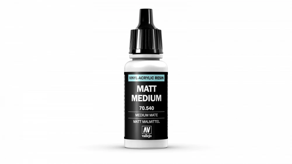 VALLEJO Auxiliary Matt Medium akril matt hígító 17ml