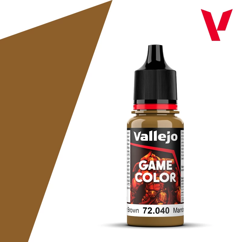 VALLEJO Game Color Leather Brown barna akrilfesték 18ml