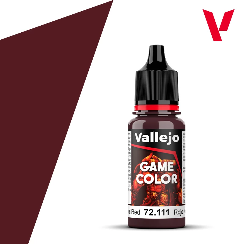 VALLEJO Game Color Nocturnal Red bordó akrilfesték 18ml