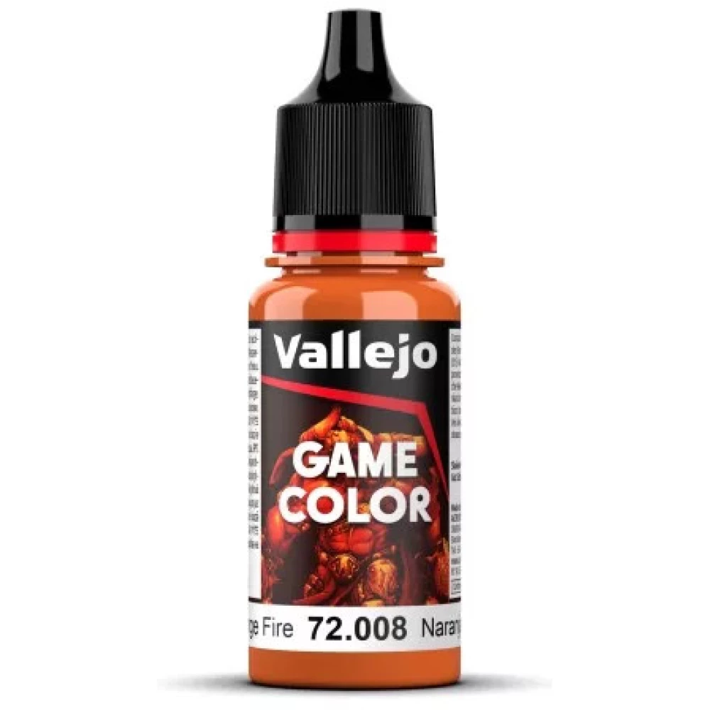VALLEJO Game Color - Orange Fire 18 ml